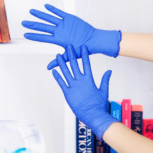 Blue Nitrile Gloves | BOX OF 100 GLOVES
